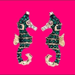 Super Cute Seahorse Earrings - Trendy Beach Boho